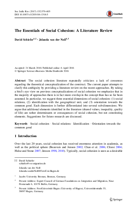 Publication_2016_David Schiefer, Jolanda van der Noll