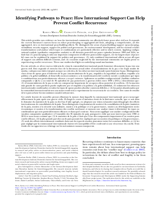 Publication_2022_Karina Mross, Charlotte Fiedler, Jörn Grävingholt