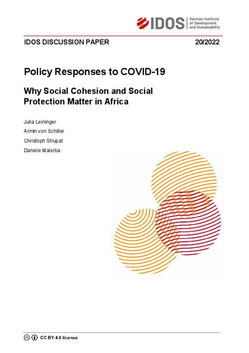 graph_publication_Policy responses to COVID-19: Why social cohesion and social protection matter in Africa