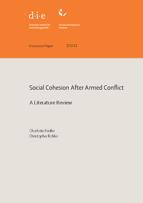 graph_publication_Social cohesion after armed conflict: a literature review